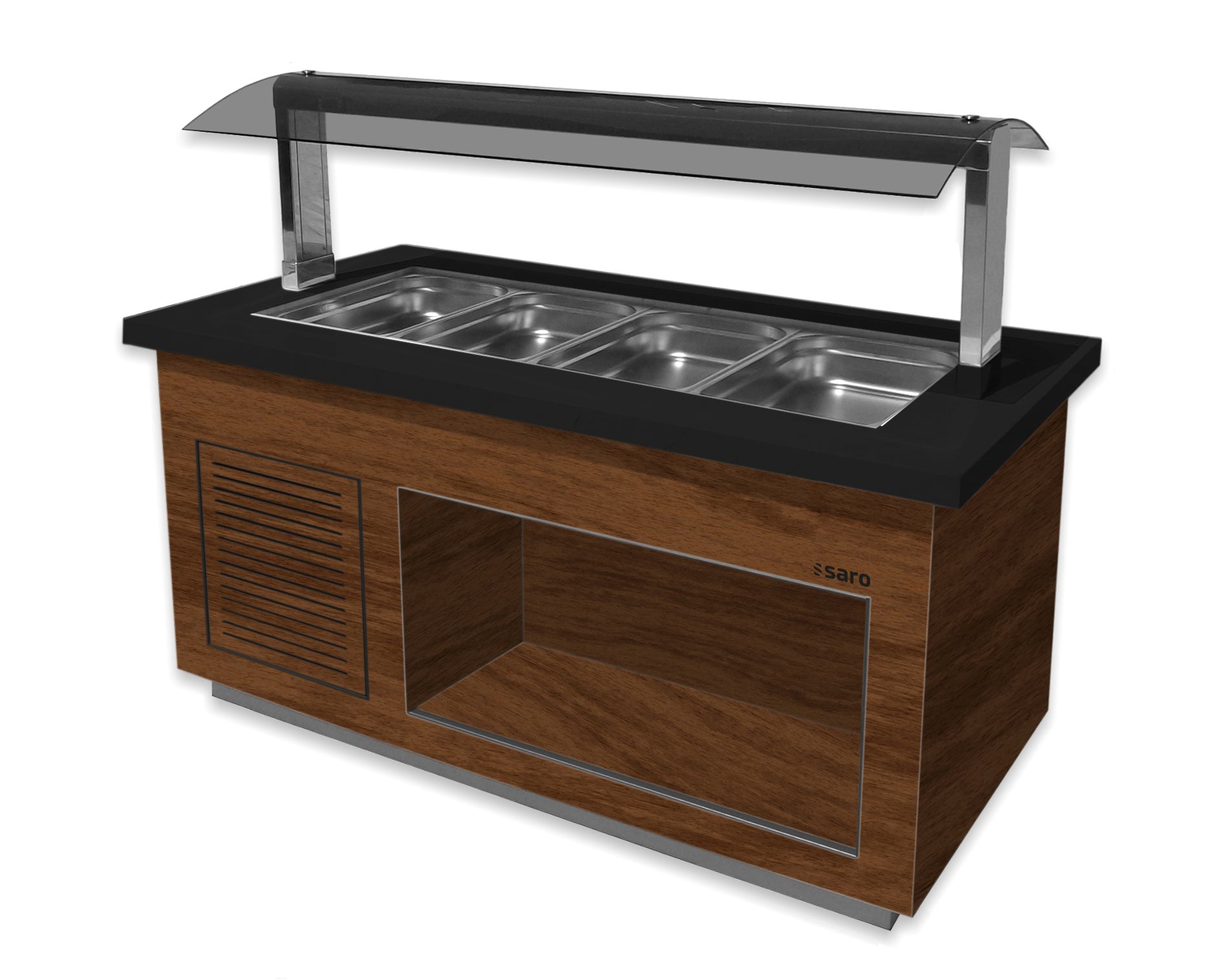 Saro Buffet Kold Model Premium Line- Sb-  170 Valnød