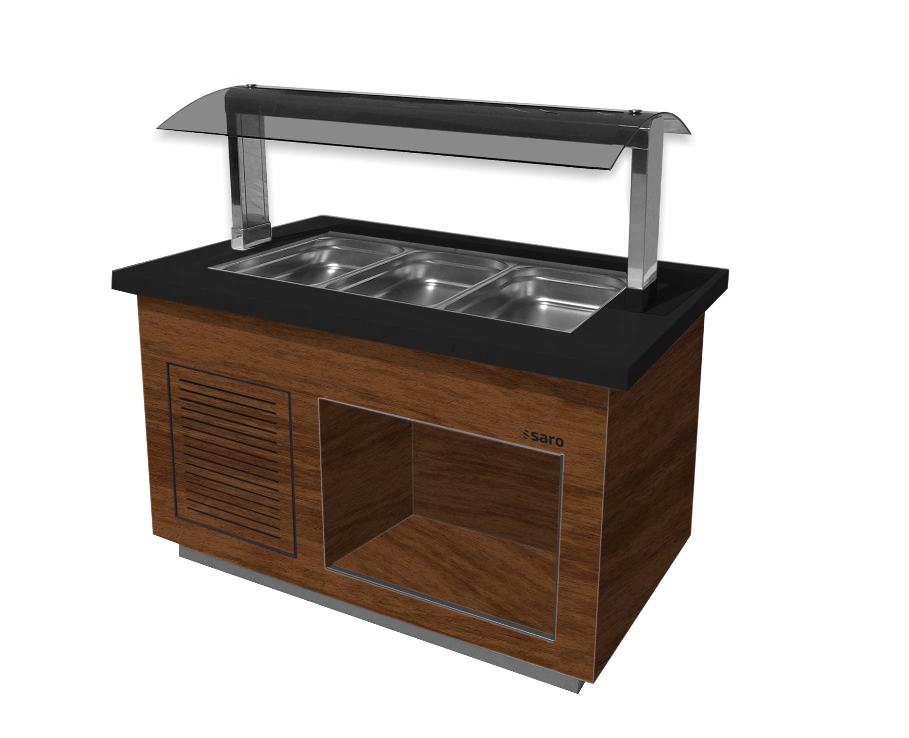 Saro Buffet Kold Model Premium Line- Sb-  130 Valnød