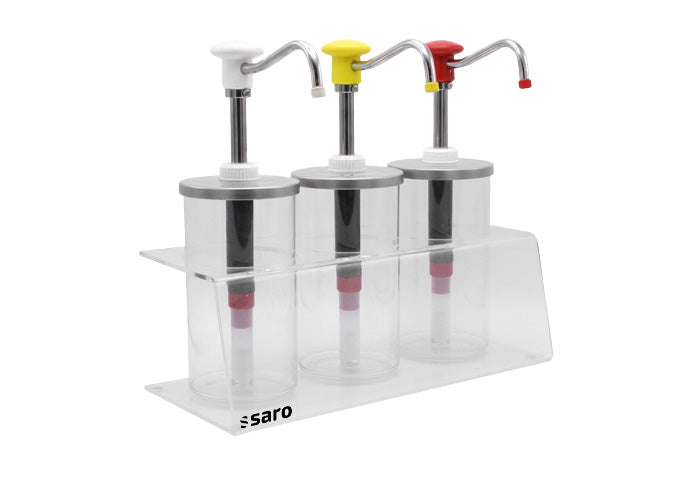 Saro Dispenser Model Plx- -bk-1650ml