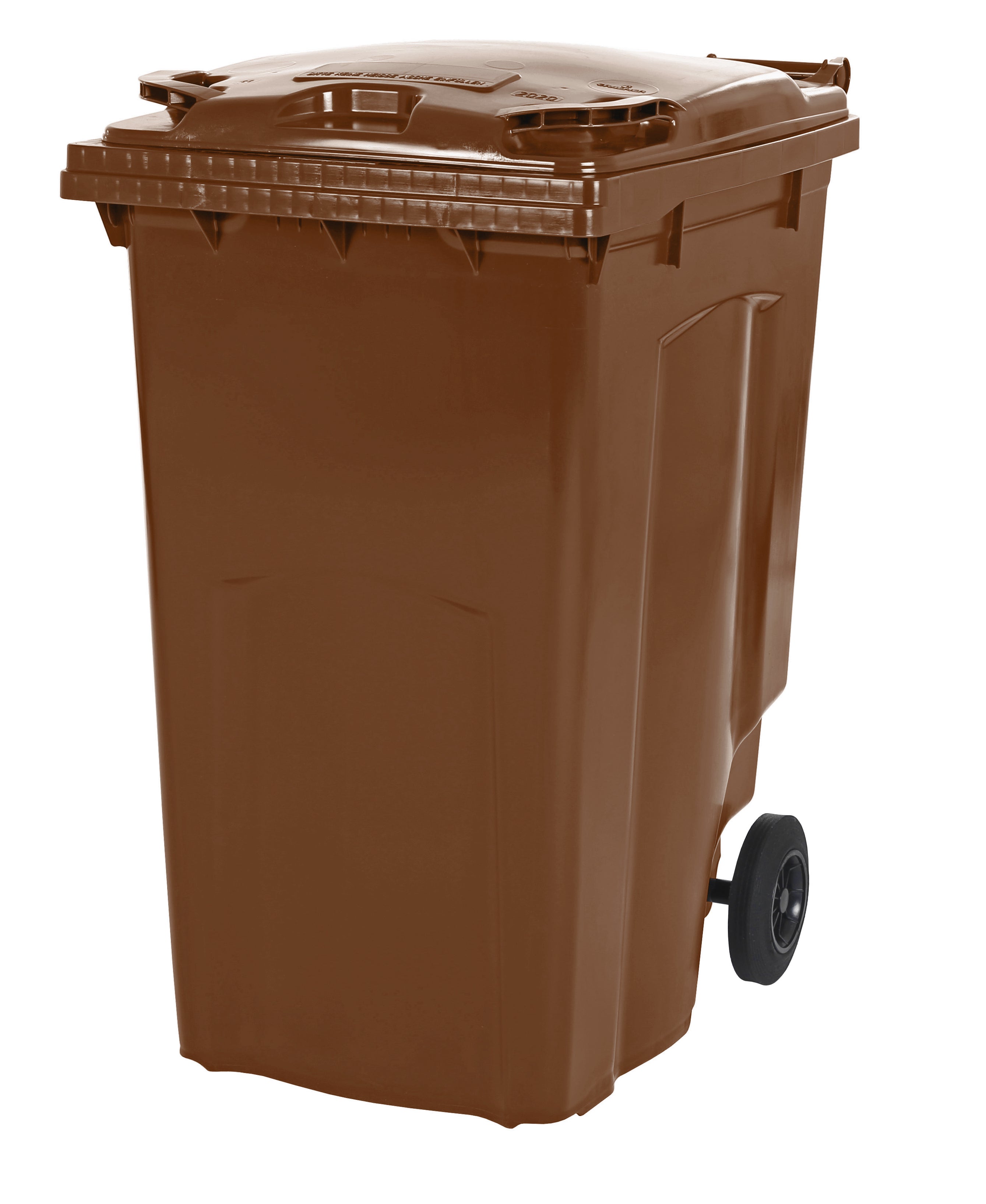 Saro   Hjul Stor Affaldsbeholder Model Mgb 340 Br Brun