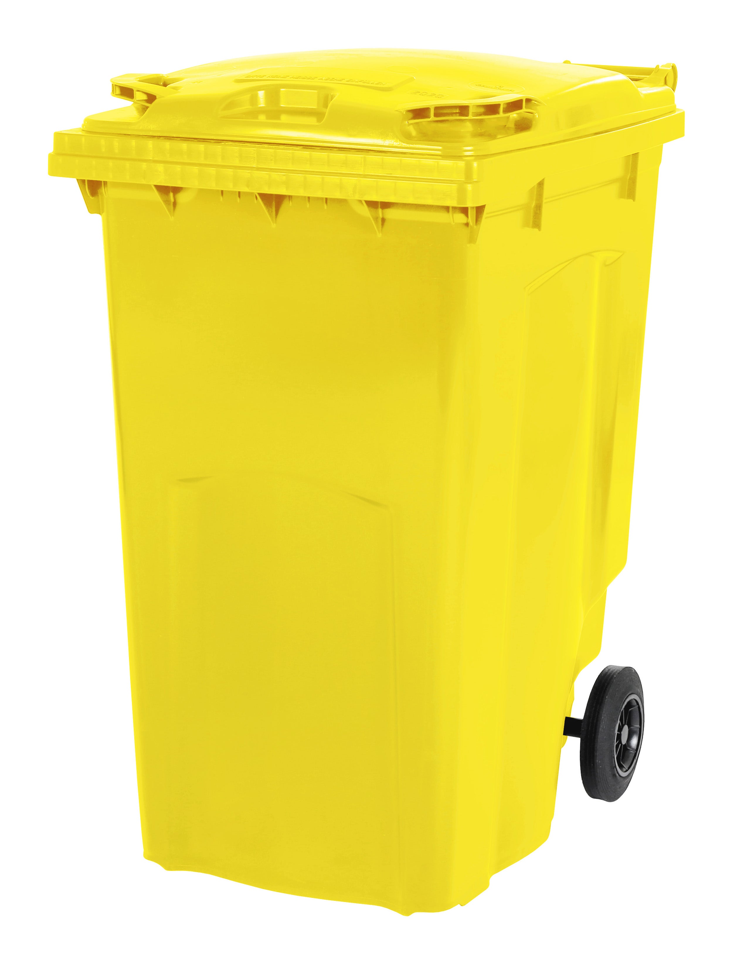 Saro   Hjul Stor Affaldsbeholder Model Mgb 240 Ge Gul