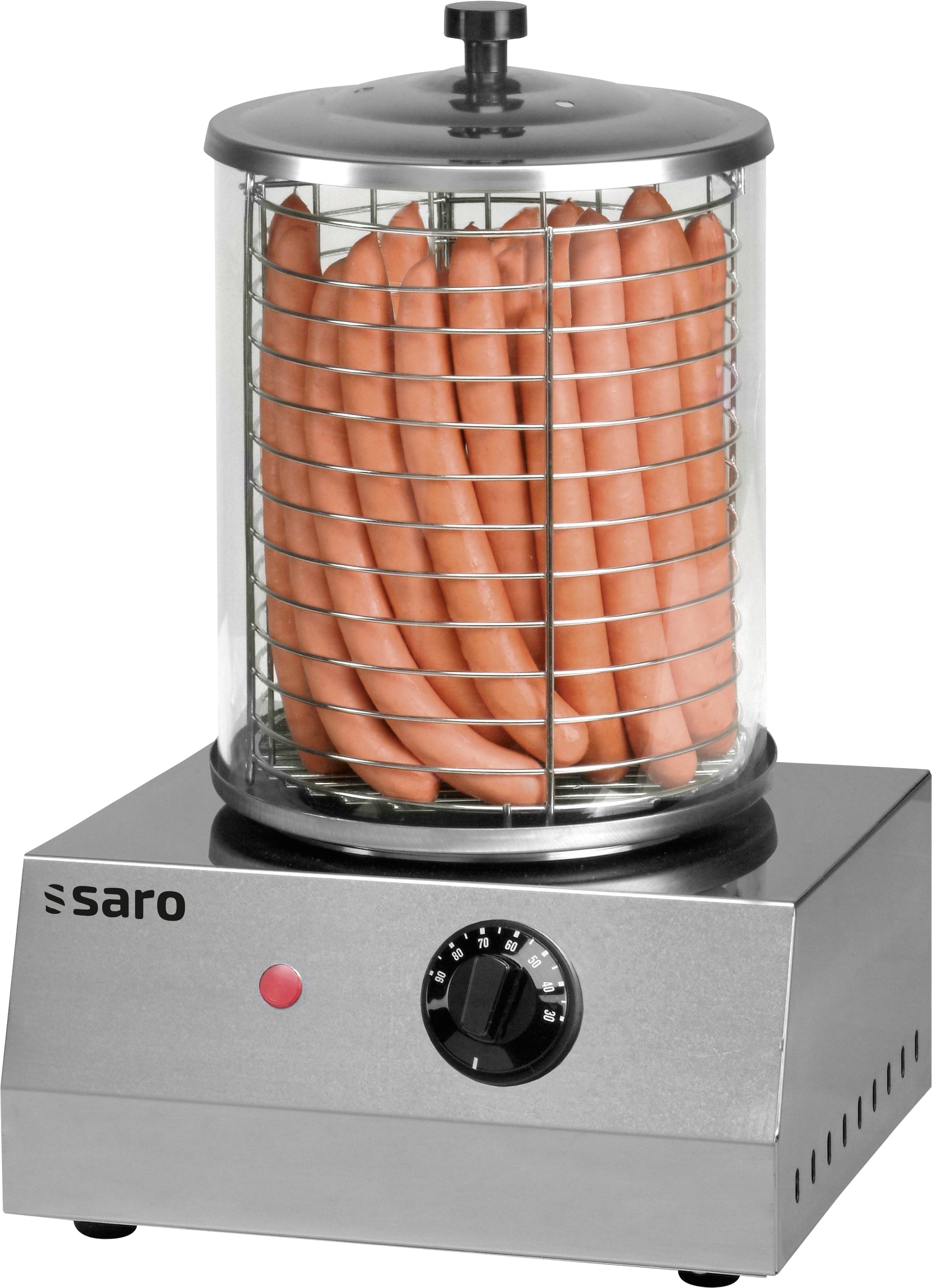 Saro Hotdog Komfur   Varmere Model Cs-100