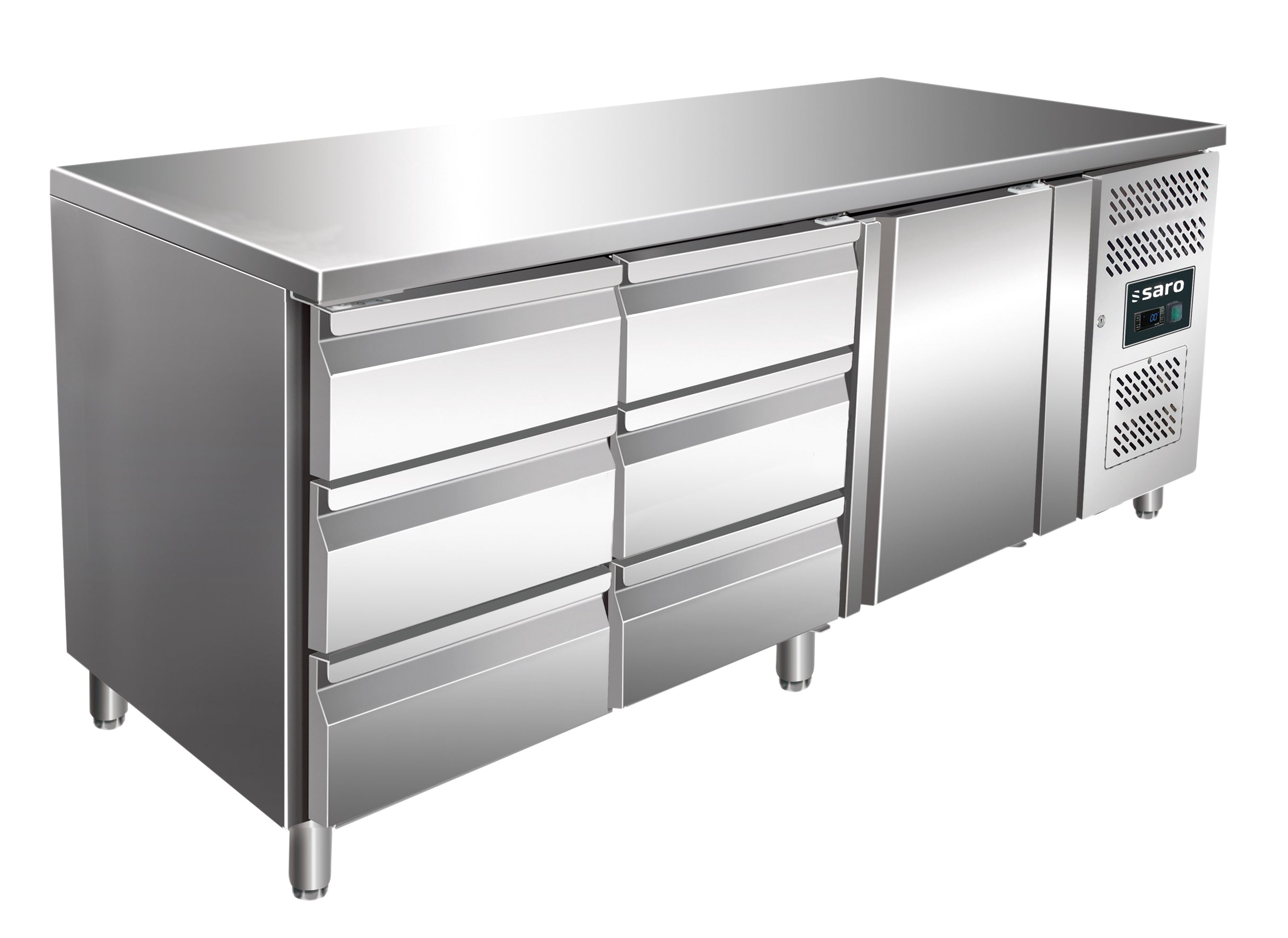 Saro Kølebord Med   Låge Og 2x   Skuffesæt  Model Kylja 3150 Tn