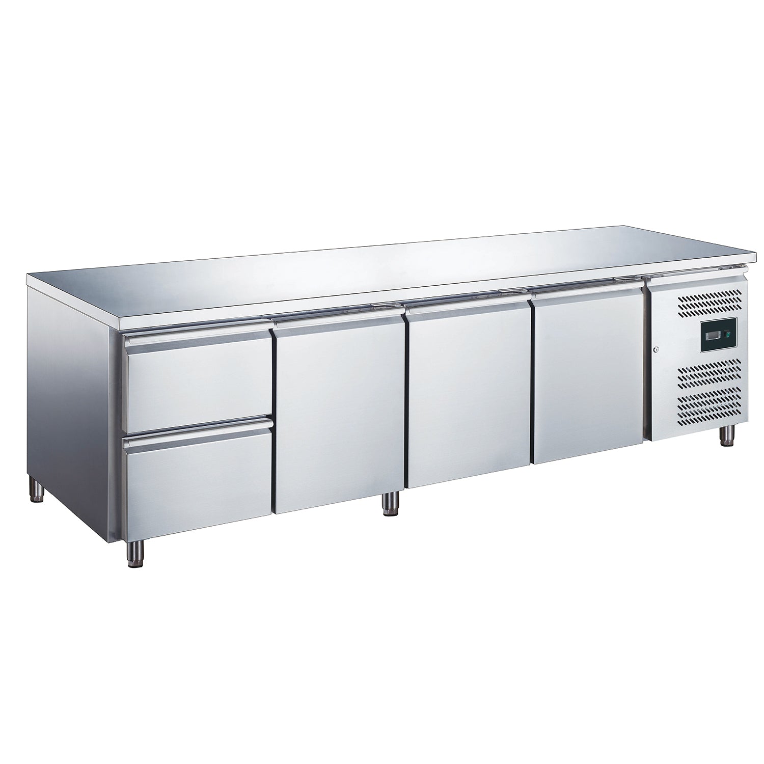 Saro Kølebord Med   Låger Og 1x   Skuffesæt  Model Egn 4110 Tn