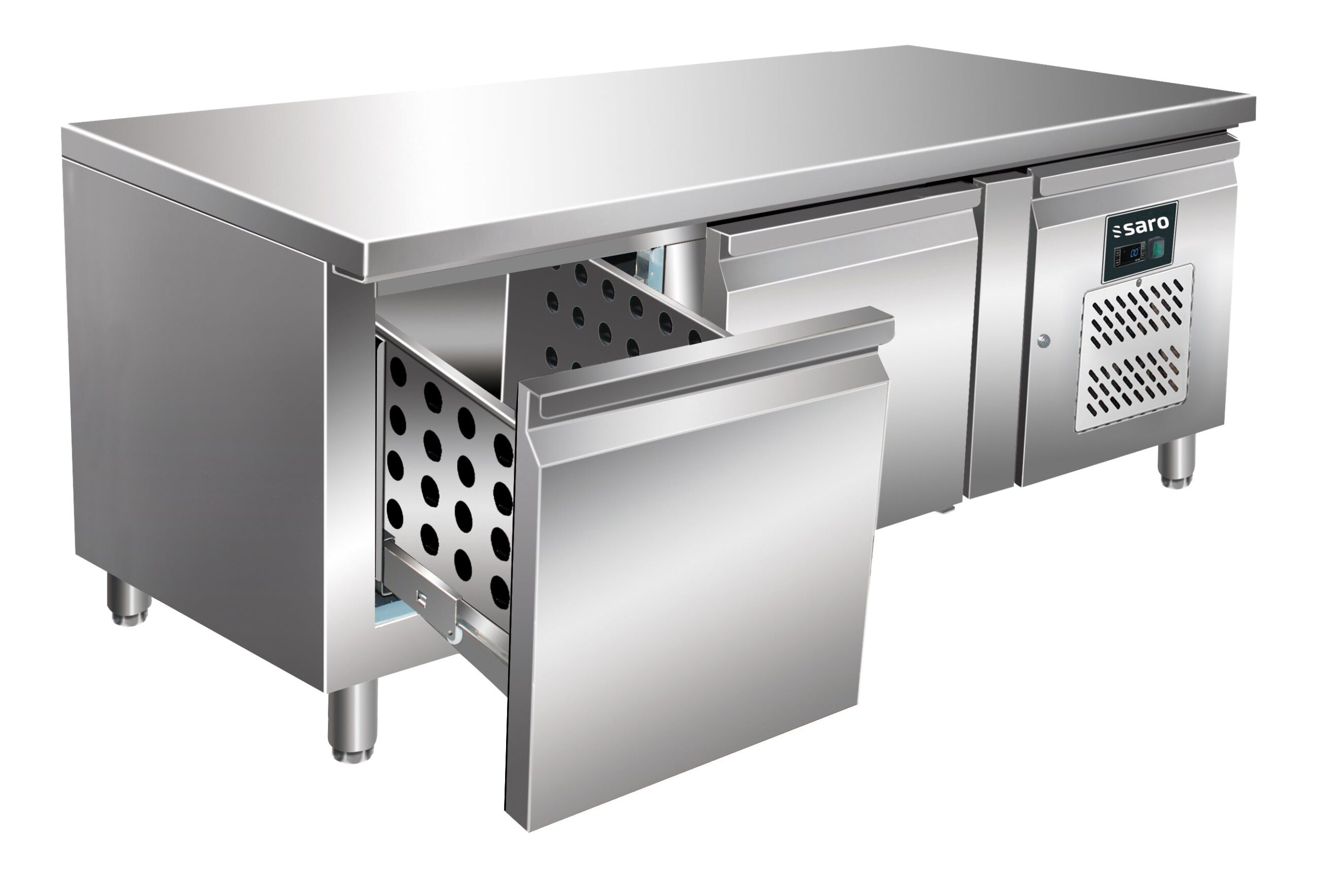 Saro Køleunderbord Med Skuffer Model Ugn 2100 Tn-2s