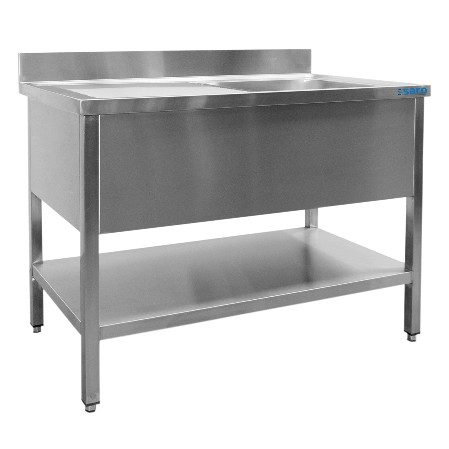 Saro Ståbord Med Håndvask Højre 600 Mm Dybde 1800 Mm