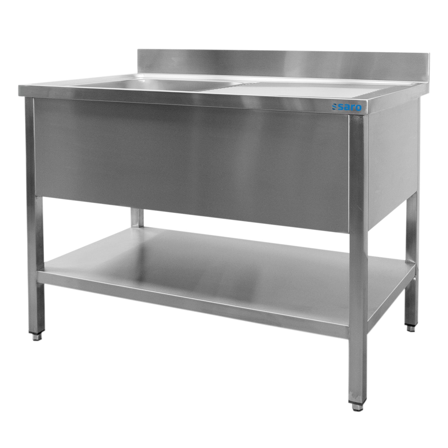 Saro Ståbord Med Håndvask Venstre 700 Mm Dybde 1400 Mm