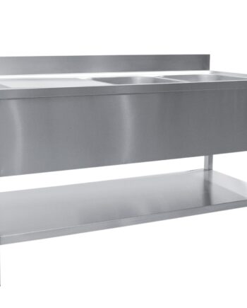 Saro Ståbord Med   Håndvaske  Højre 700 Mm Dybde  1800 Mm