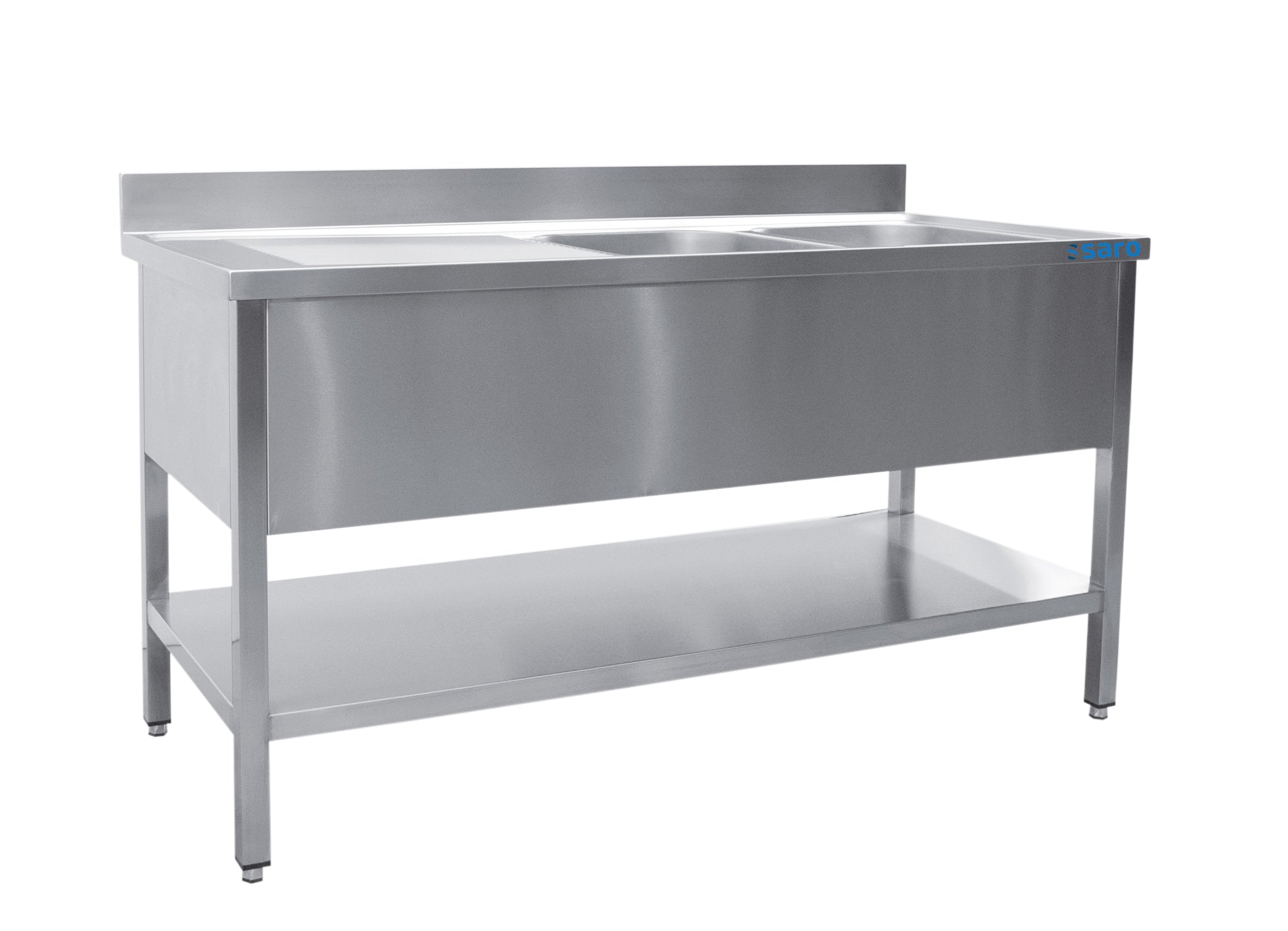 Saro Ståbord Med Håndvaske Højre 700 Mm Dybde 1600 Mm