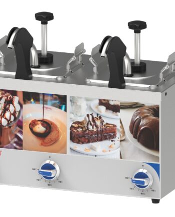 Sauce Dispenser Med Pumpe Og Opvarmet Dyse Dobbelt