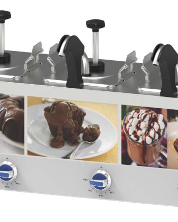 Sauce Dispenser Med Pumpe Og Opvarmet Dyse Triple