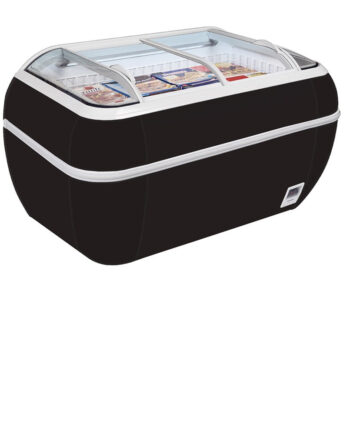 Supermarkedsfryser   Sort-twin Head  -