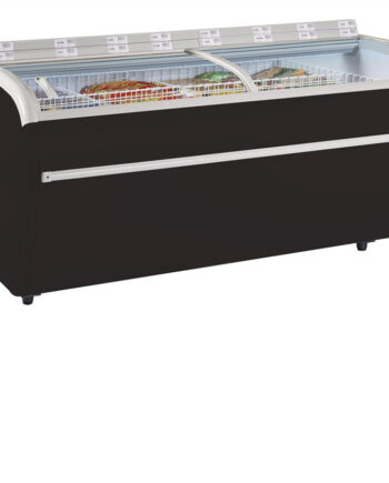 Supermarkedskøler   -fryser   Sort-twin 220b-cf
