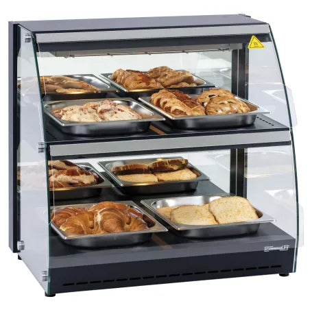 Varmeskab Vitrine Selvbetjening 100 Liter