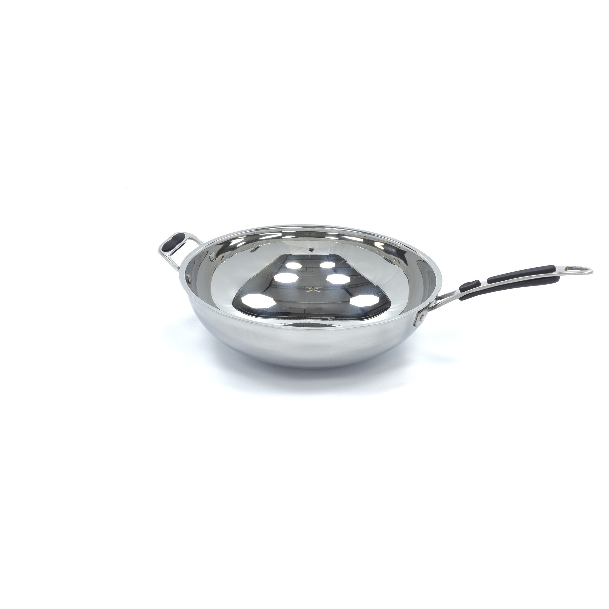 Wok Pan ø36cm Rustfrit Stål Induktion