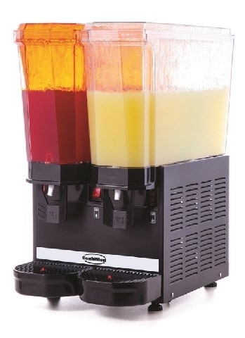 Saftkøler  2x20 Liter Combisteel