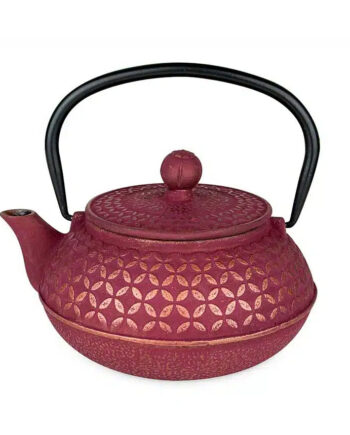 Tekande Støbejern Kirsebær Guld