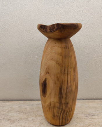Vase Drejet   Træ