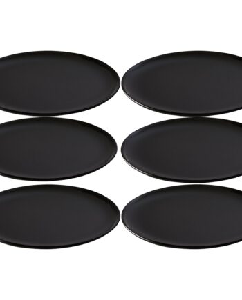 Raw Frokosttallerken 23 Cm  Titanium Black    Stk