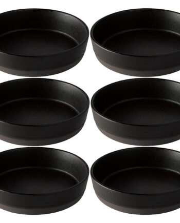Raw Suppetallerken   Stk  Titanium Black