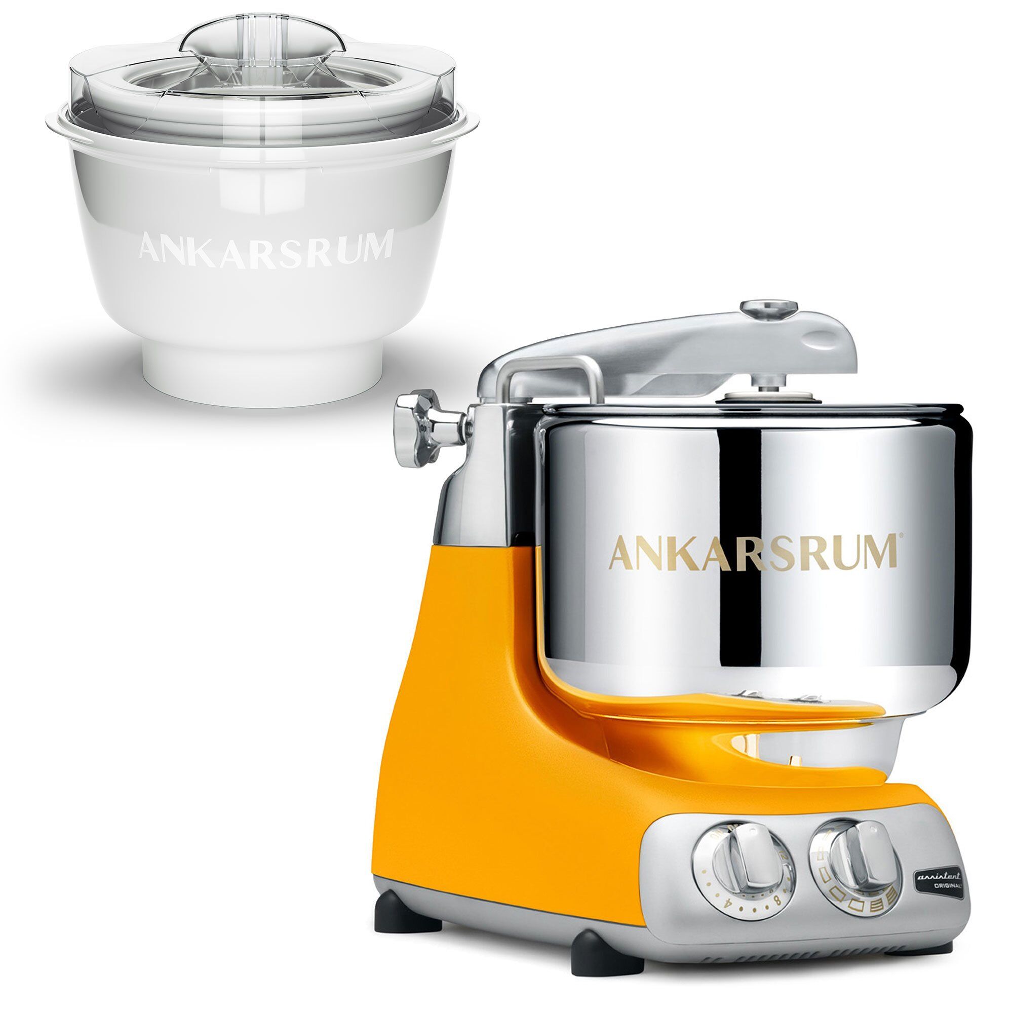 Akm 6230 Røremaskine Med Ismaskine Sunbeam Yellow