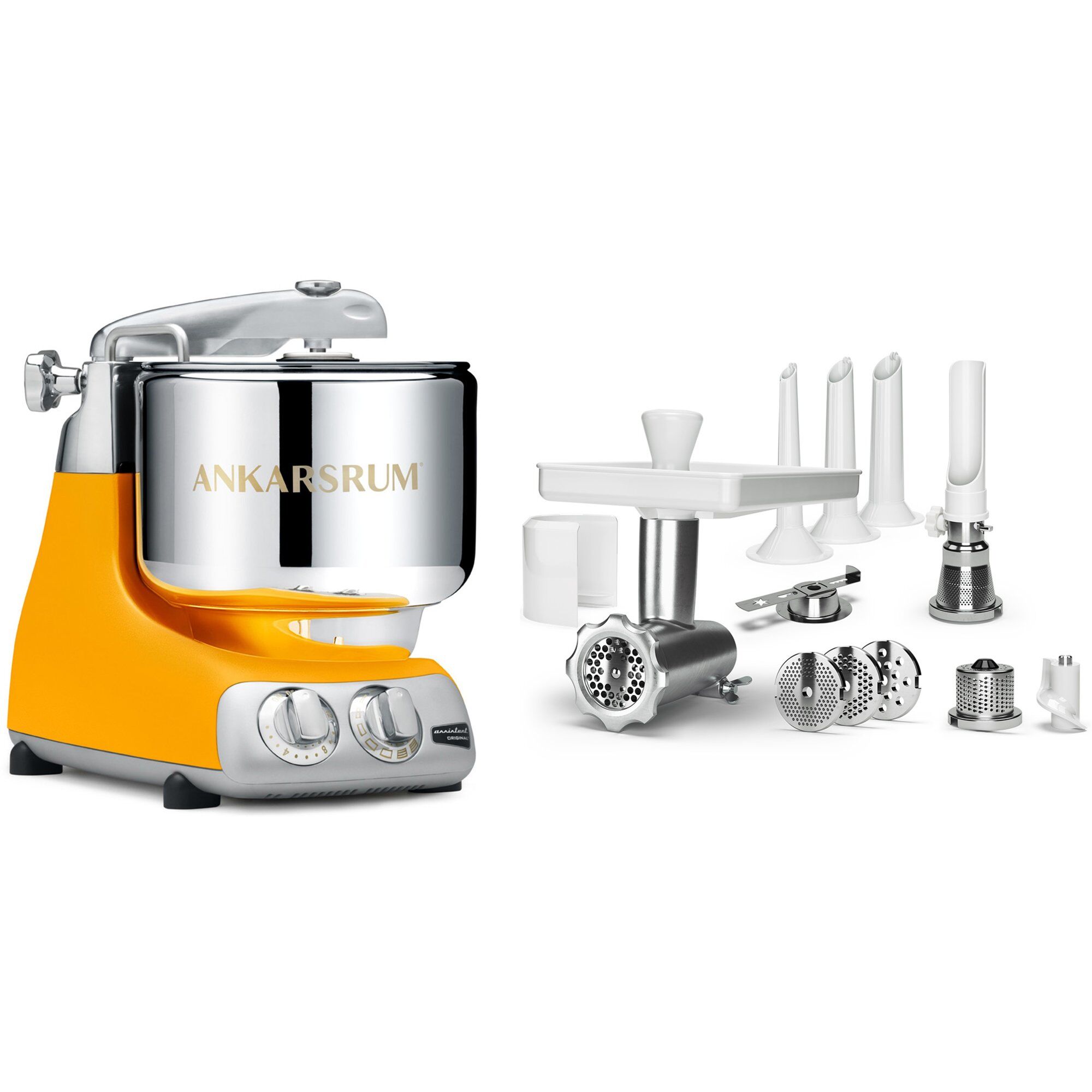 Assistent Akm 6230 Røremaskine Komplet Kødhakker Sunbeam Yellow