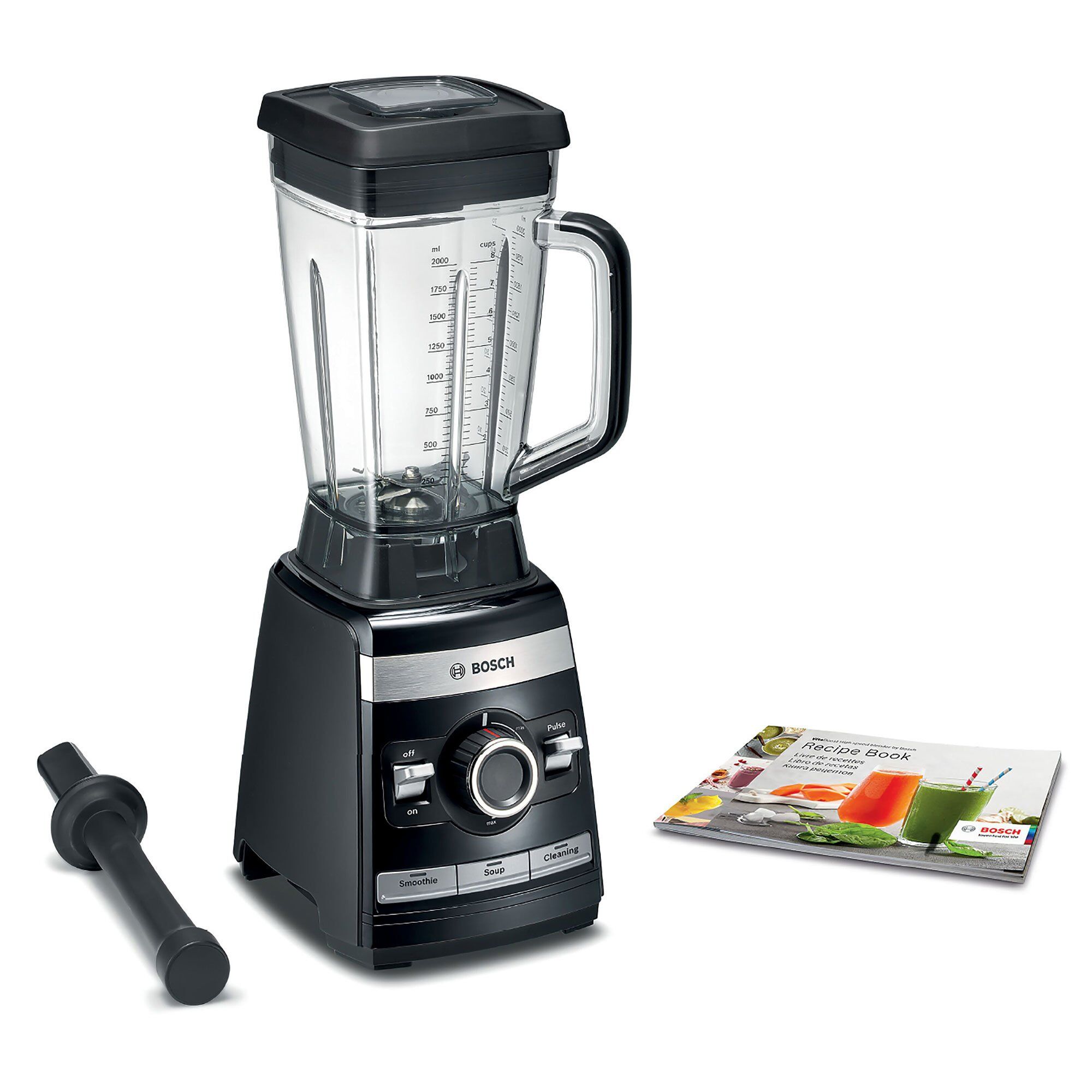 Bosch Mmbh4p3b Højhastighedsblender 1600 Sort