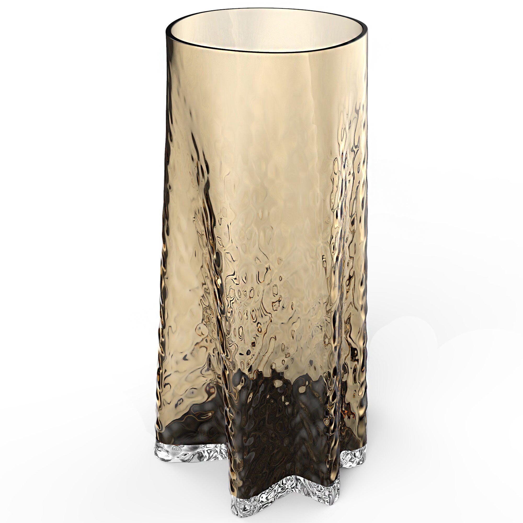 Cooee Design Gry Vase 30 Cm Cognac