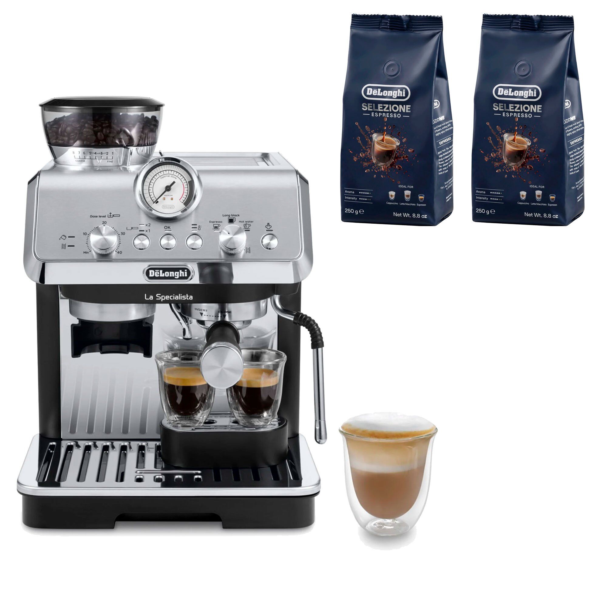 Delonghi La Specialista Arte Espressomaskine Stk Kaffebønner Dlsc600