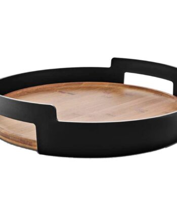 Nordic Kitchen Serveringsbakke 35 Cm  Sort