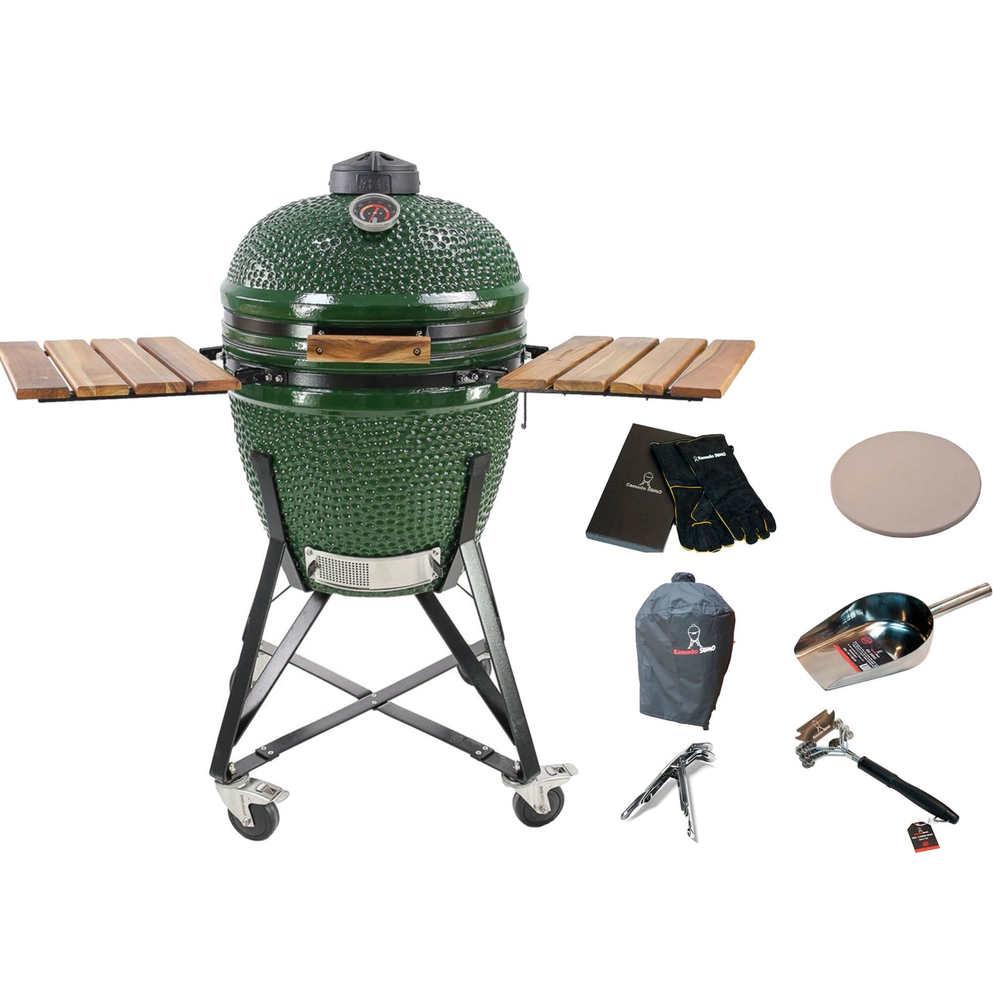 Midi Kulgrill Tilbehørspakke Grøn