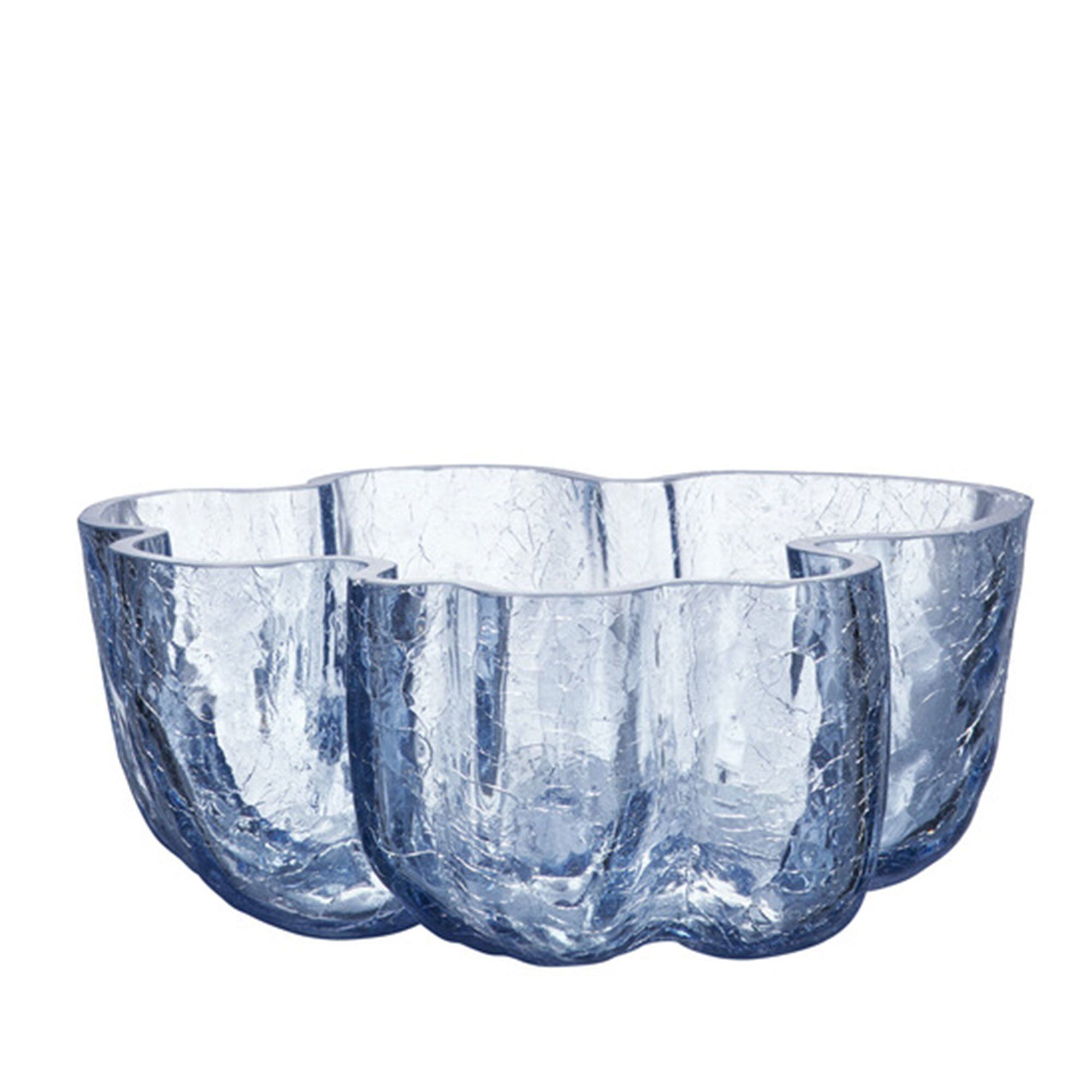 Crackle Skål 250 Mm Circular Glass