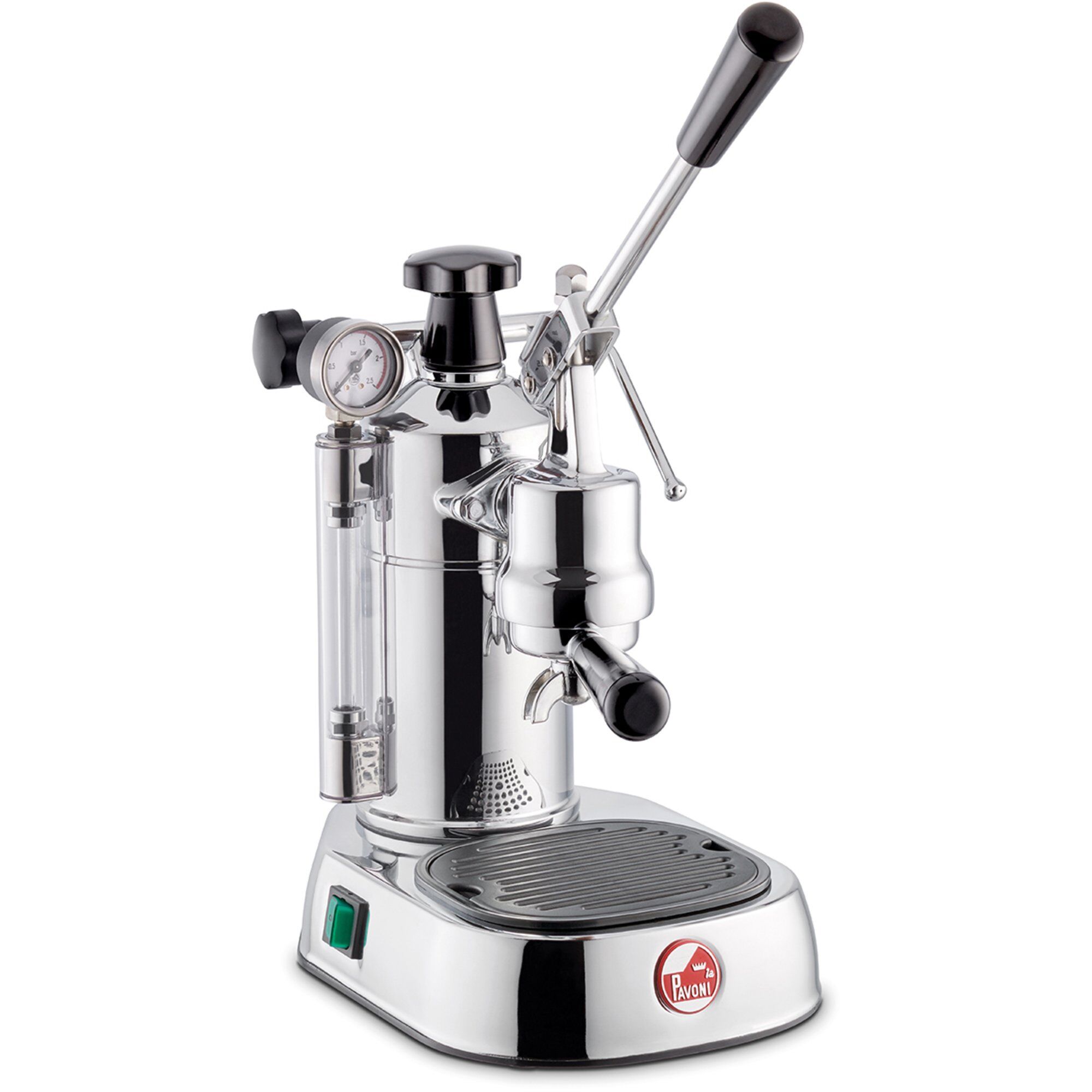 Professional Espressomaskine Stål Sort Håndtag Lplplq01eu
