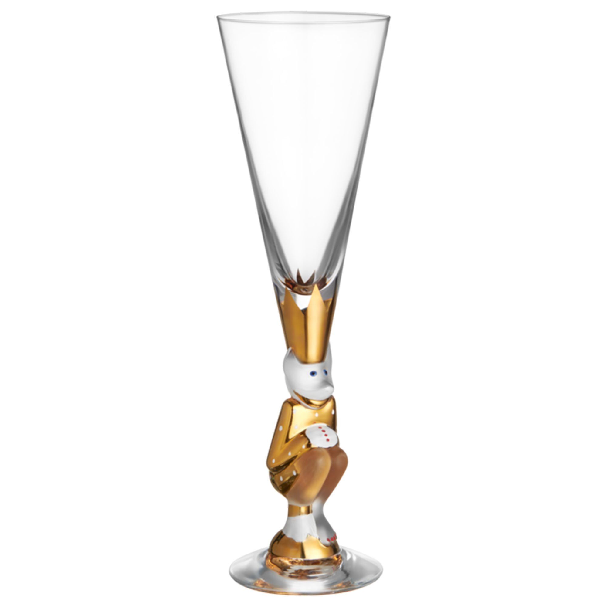 Champagneglas The Sparkling Devil 19 Cl Guld