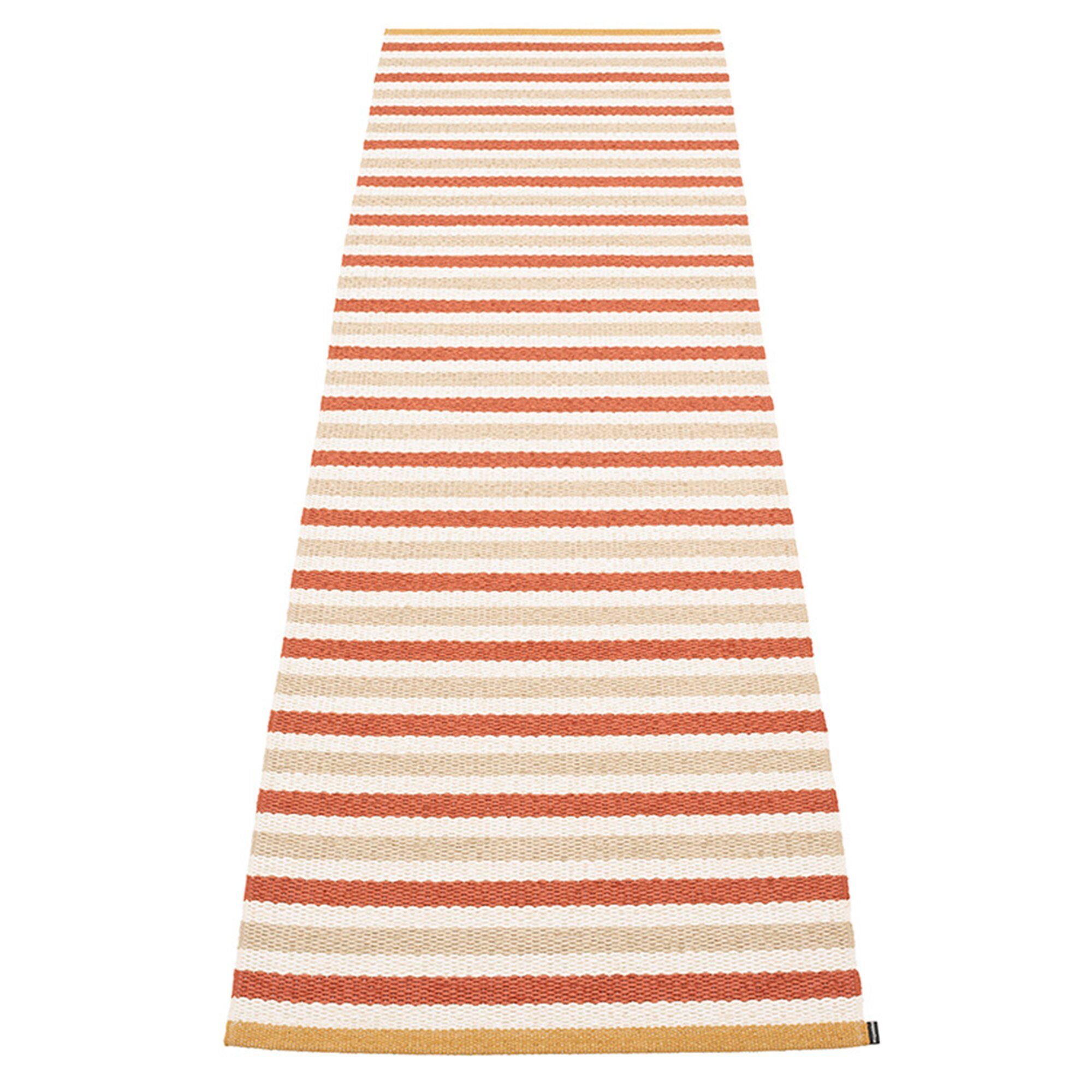 Teo Gulvtæppe 70 Cm 240 Cm Brick Beige Vanilla