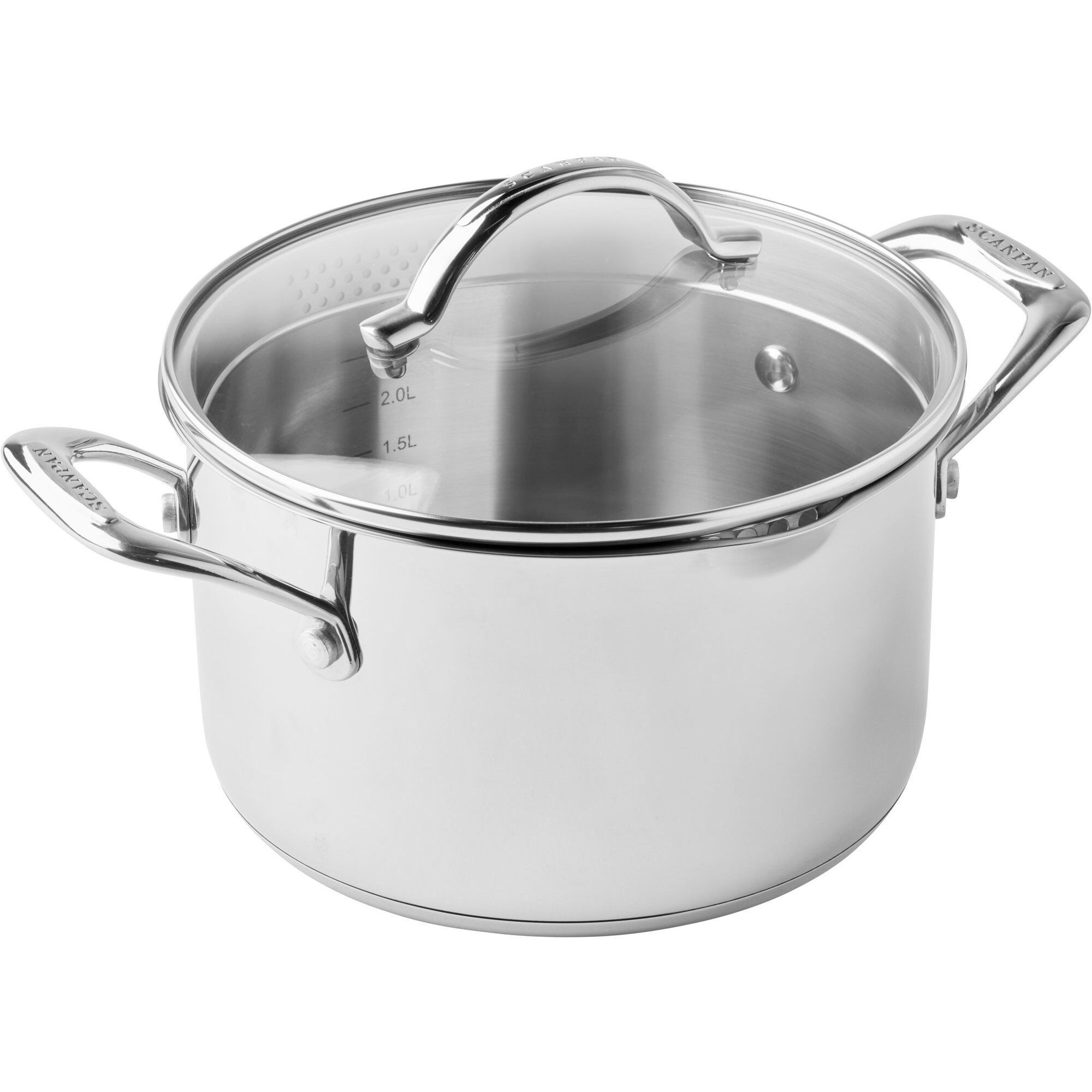 Sts Gryde Med Låg 20 Cm Liter