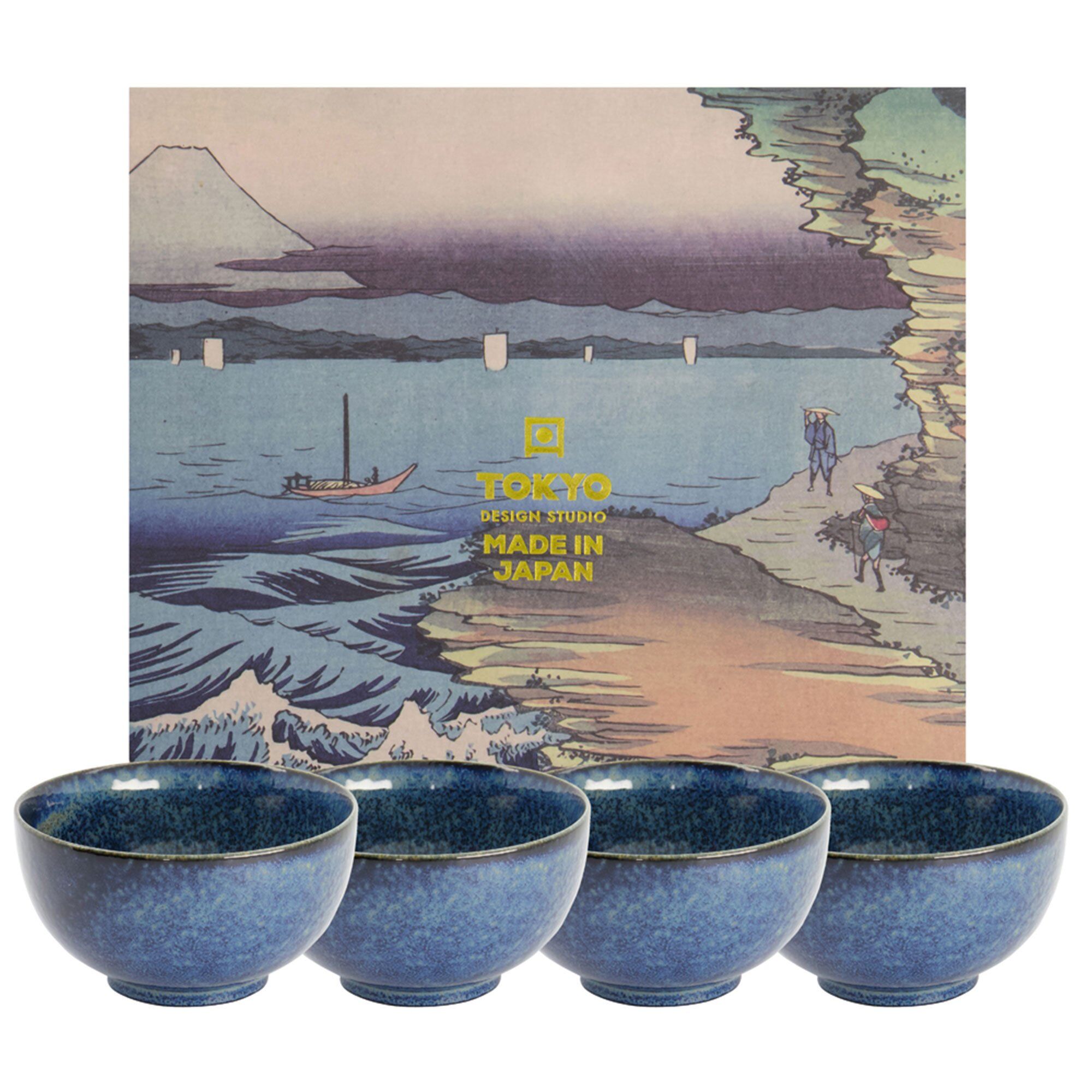 Tokyo Design Studio Cobalt Blue Skålsæt Stk