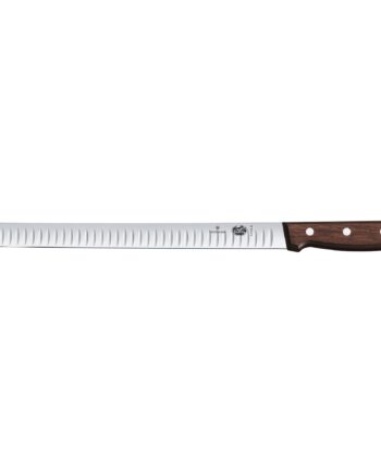Lakse- Og Skinkekniv Olivenskåret Med Maple Wood Skæfte  30cm
