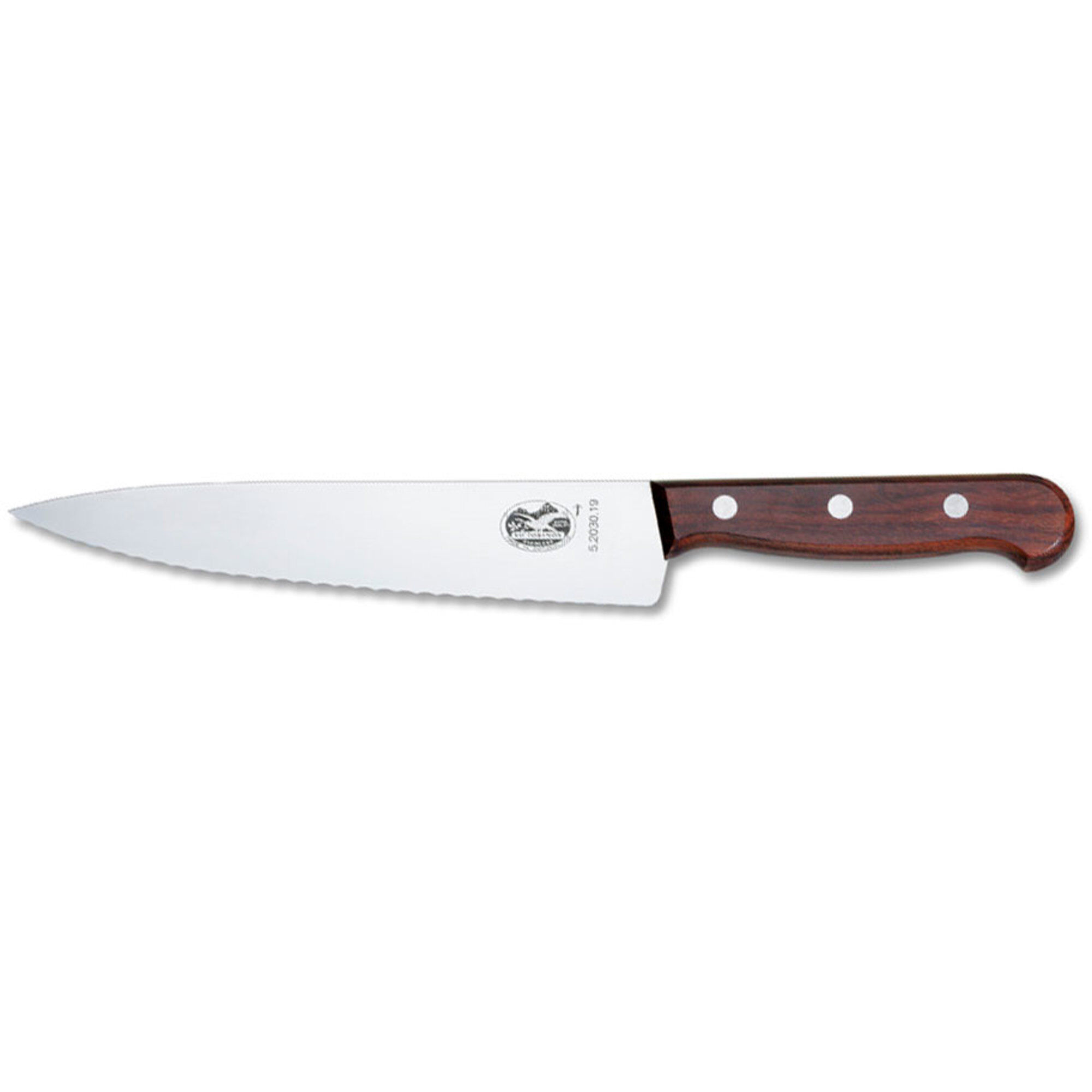 Takket Kokkekniv 25 Cm Wood