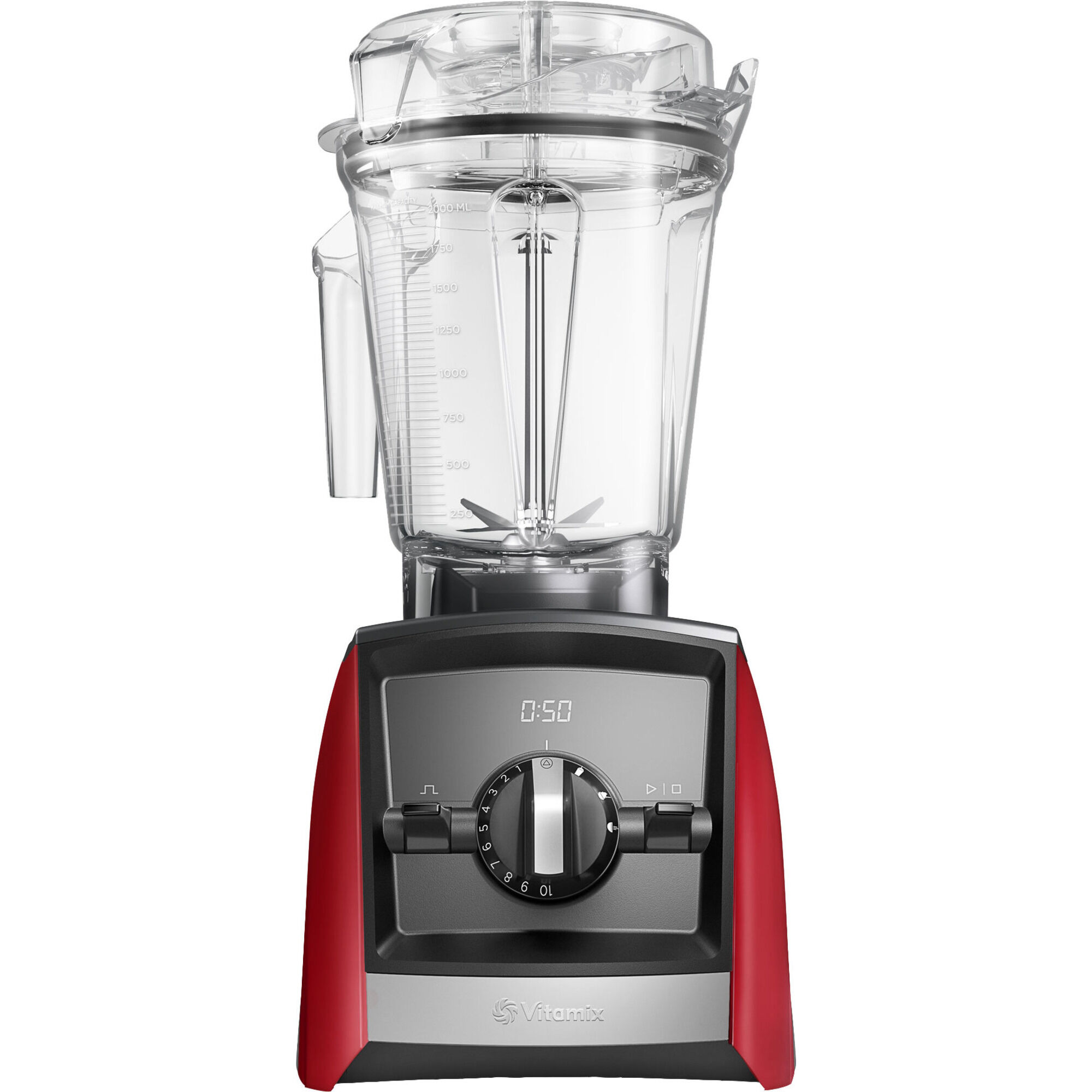A2500i Ascent Blender Rød