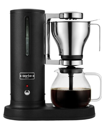 Aarke Kaffemaskine  Mat Sort