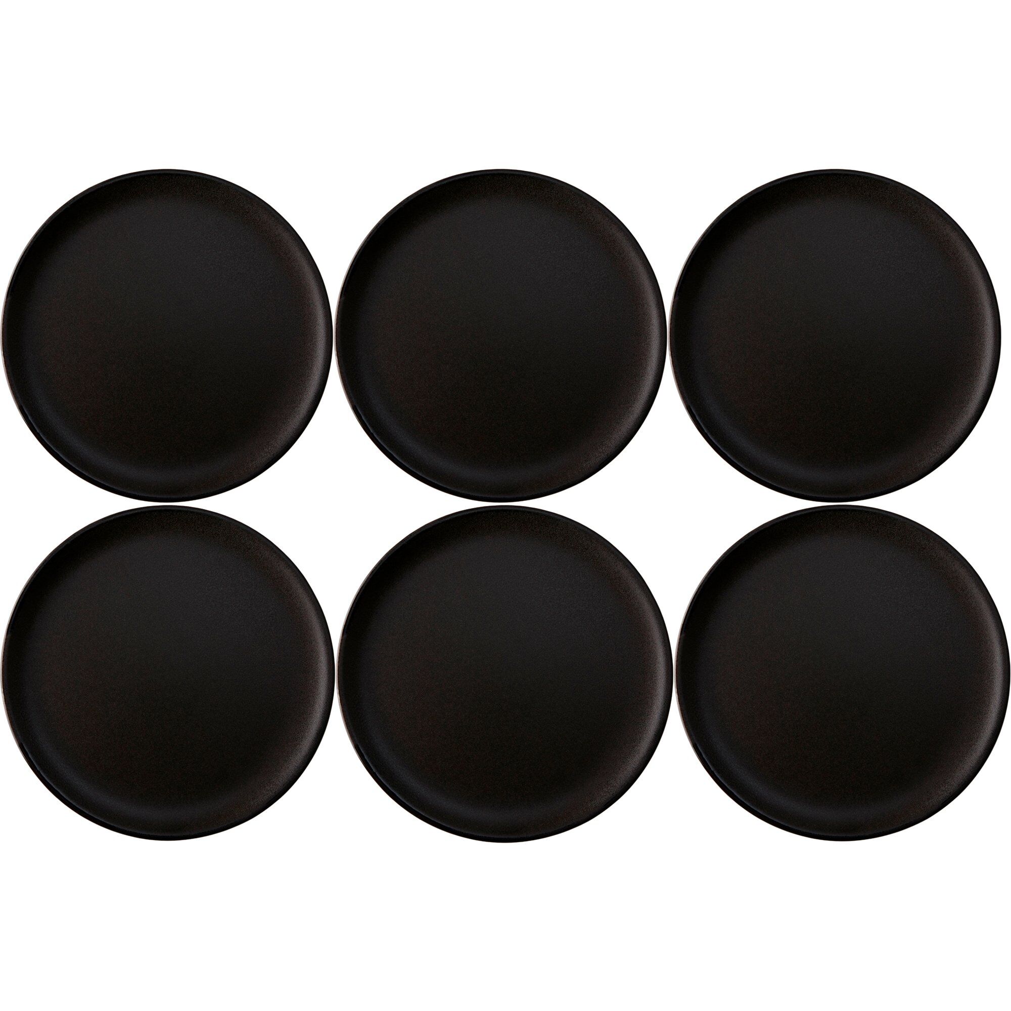 Raw Desserttallerken  Titanium Black    Stk