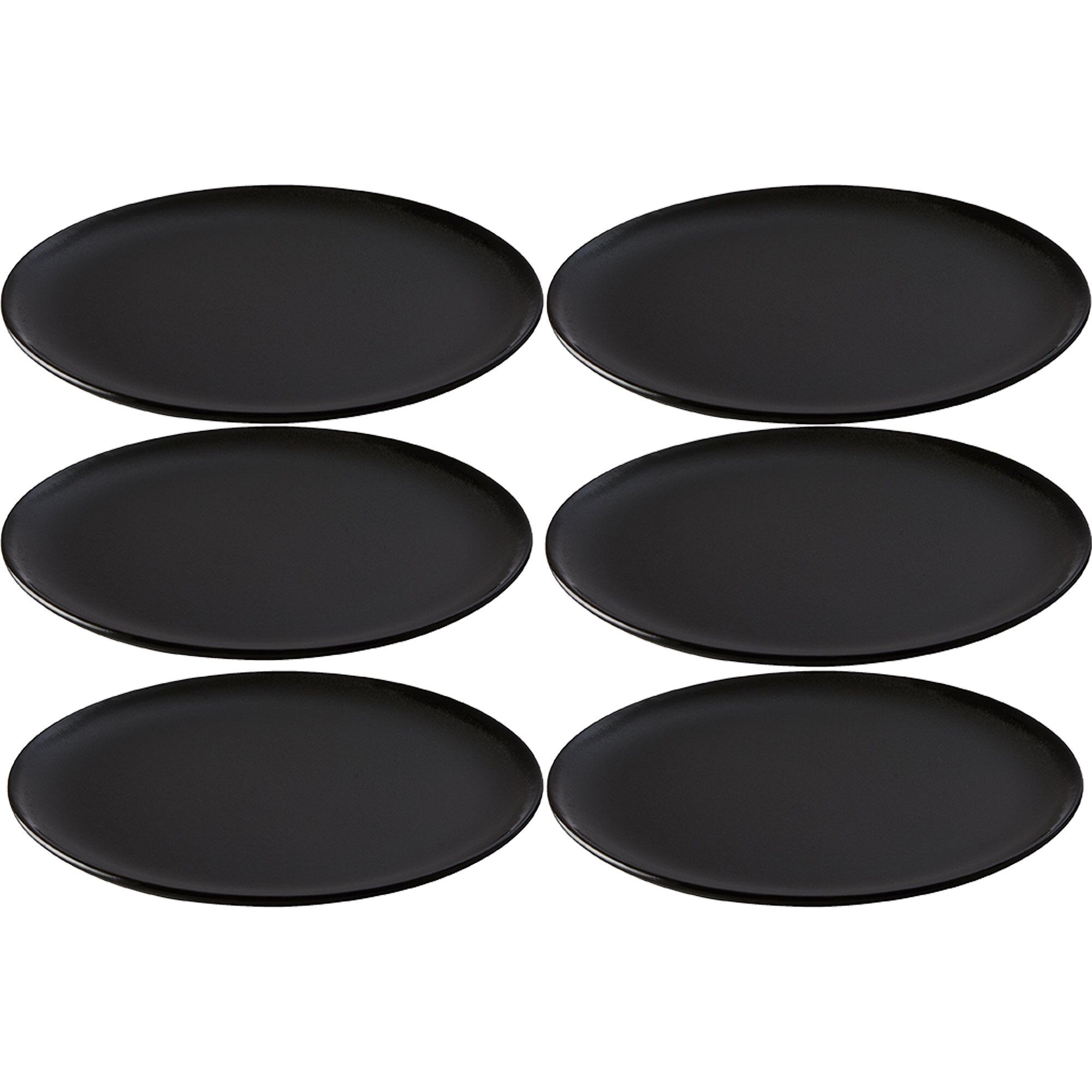 Raw Frokosttallerken 23 Cm  Titanium Black    Stk