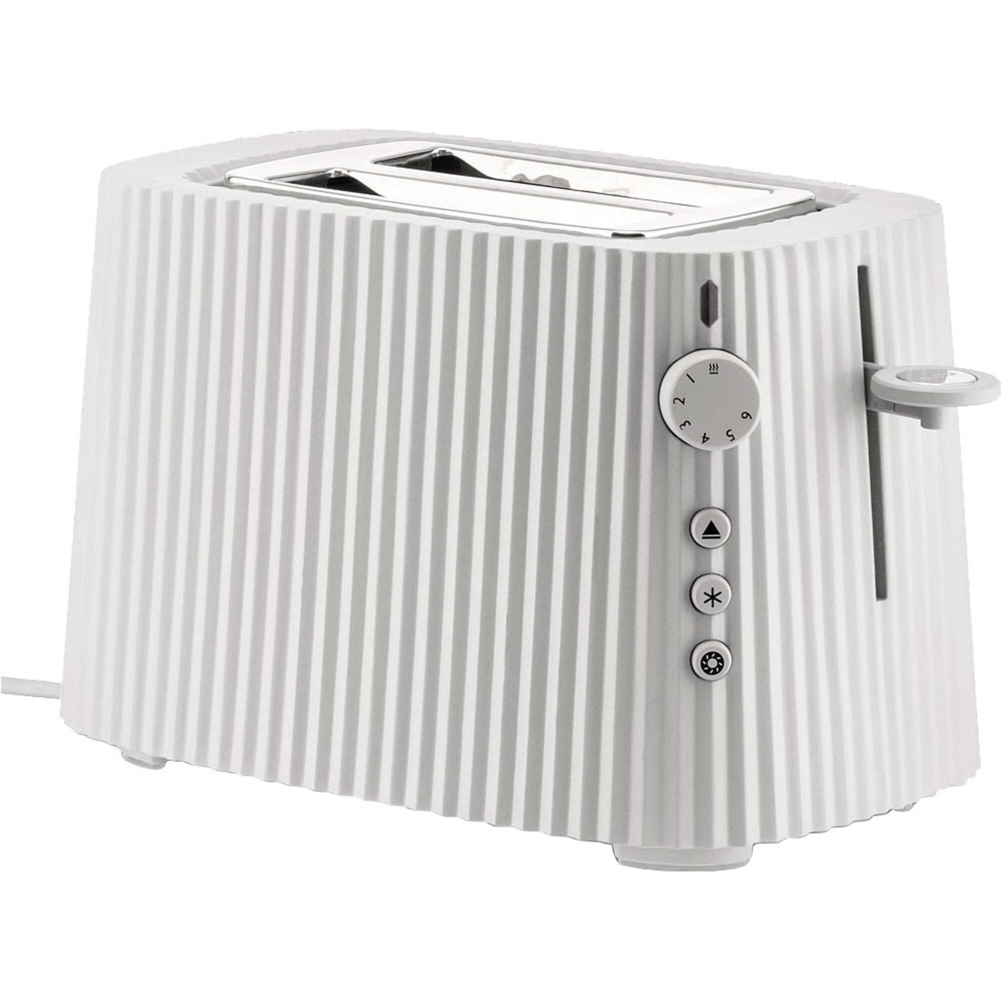 Plissé Toaster Hvid