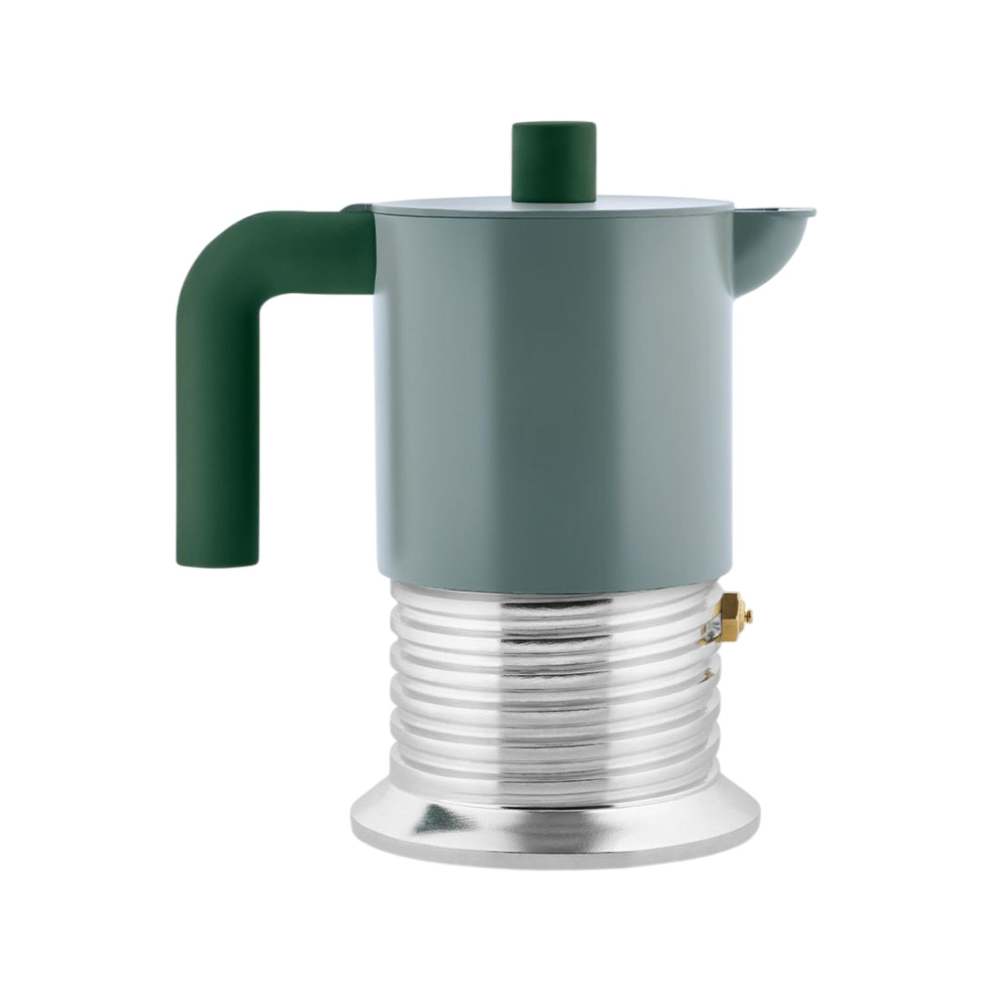 Alessi Vite Mokabryggare   Koppar  Grön
