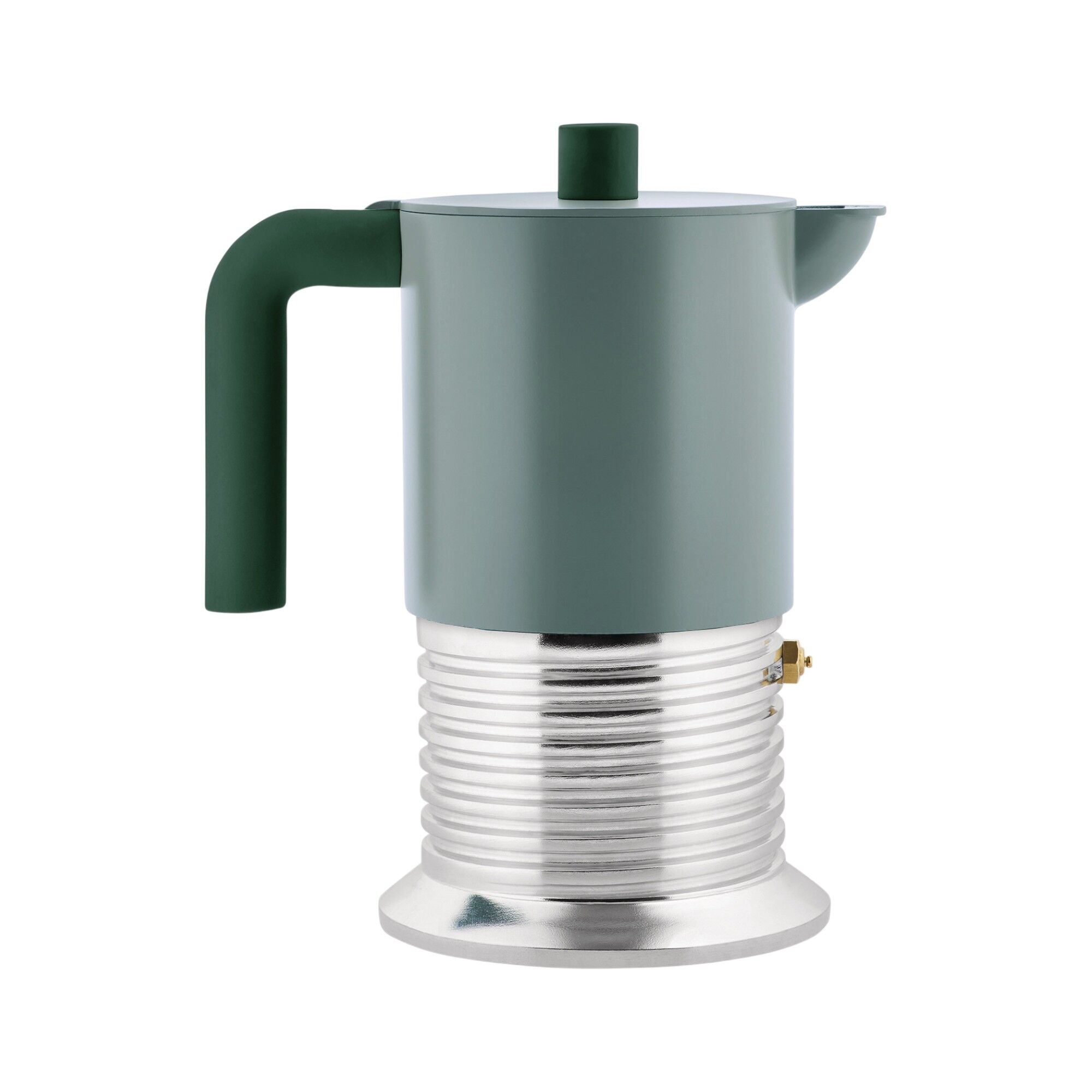 Alessi Vite Mokabryggare   Koppar  Grön