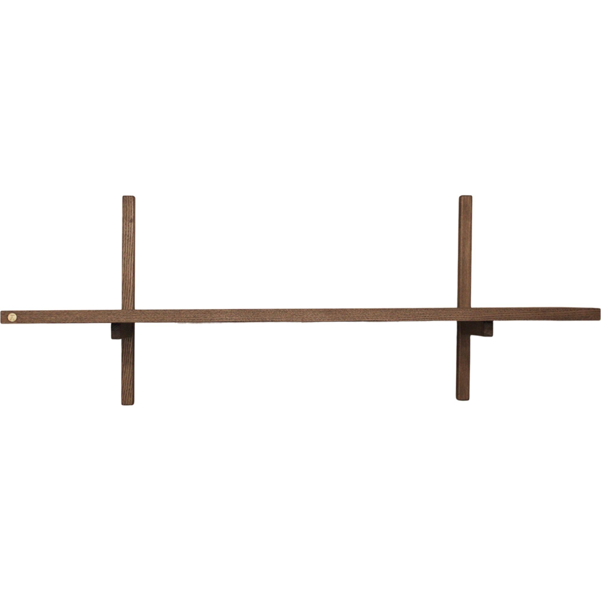 Light Shelf Hylla 90   21   35 Cm  Smoked