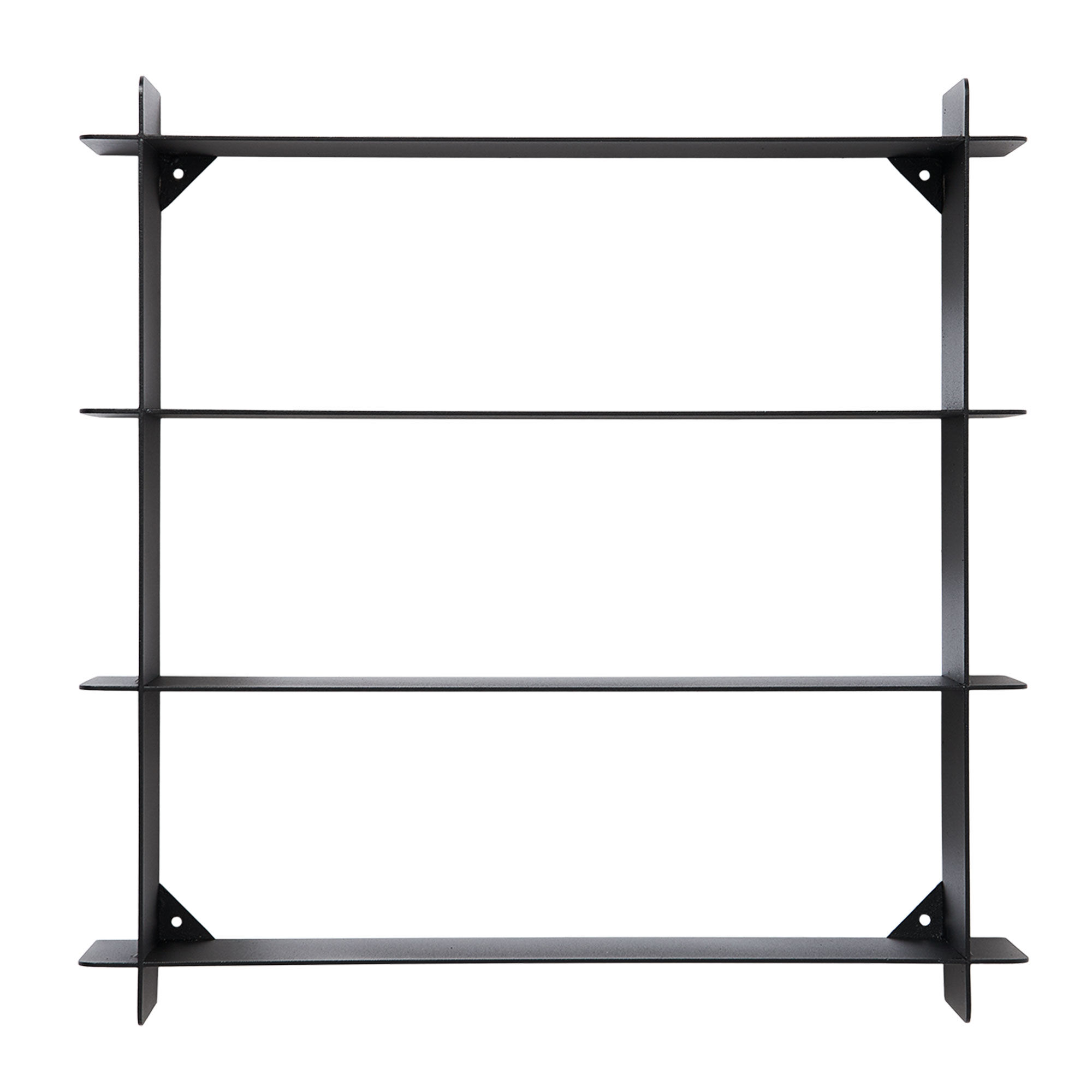 Division Hylde 45   45 Cm  Sort Stål