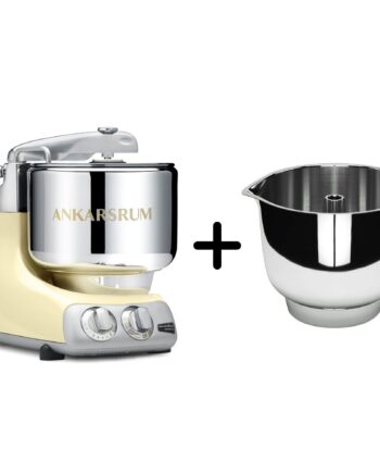 Akm 6230 Køkkenmaskine   Assistent Original Piskeskål  Creme