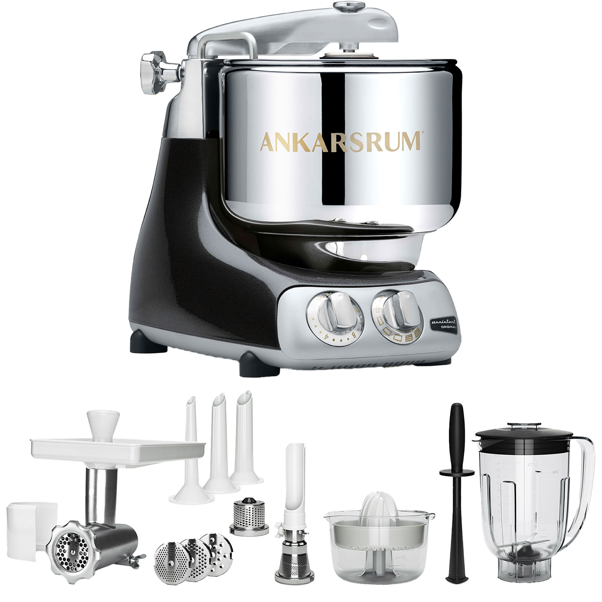 Akm 6230 Køkkenmaskine Deluxe Pakke Black Diamond